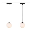 Corp pendul pentru sina magnetica Rabalux LITRACK metal, sticla, negru, alb, LED, 5W, 400Lm - 70109