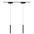 Corp pendul pentru sina magnetica Rabalux LITRACK metal, plastic, negru, transparent, LED, 5W, 220Lm - 70110