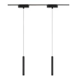 Corp pendul pentru sina magnetica Rabalux LITRACK metal, plastic, negru, transparent, LED, 5W, 220Lm - 70110
