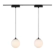 Corp pendul pentru sina magnetica Rabalux LITRACK metal, sticla, negru, alb, LED, 5W, 360Lm - 70131