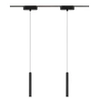 Corp pendul pentru sina magnetica Rabalux LITRACK metal, plastic, negru, transparent, LED, 5W, 220Lm - 70132