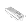Driver pentru sina magnetica Rabalux LITRACK metal, negru, 100W - 70206