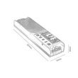 Driver pentru sina magnetica Rabalux LITRACK metal, negru, 200W - 70207