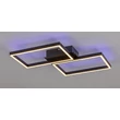 Plafoniera Rabalux LUDANO metal, plastic, negru, alb, LED, 2700K-6500K, 40W, 2400lm - 71032