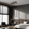 Plafoniera Rabalux SINDRI metal, plastic, negru, alb, LED, 46W, 2500lm, 3000K-4000K - 71049