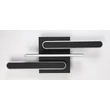 Plafoniera Rabalux SINDRI metal, plastic, negru, alb, LED, 18W, 950lm, 3000K-4000K - 71051
