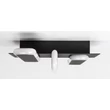 Plafoniera Rabalux SINDRI metal, plastic, negru, alb, LED, 18W, 950lm, 3000K-4000K - 71051
