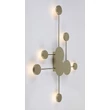 Plafoniera Rabalux AMADEO metal, plastic, sampanie, LED, 21W, 3000K, 2500Lm - 71276