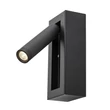 Aplica de perete Rabalux GELLO metal, plastic, negru, transparent, LED, 4W, 210lm, 3000K - 71285