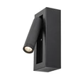 Aplica de perete Rabalux GELLO metal, plastic, negru, transparent, LED, 4W, 210lm, 3000K - 71285