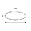 Plafoniera Rabalux MATHIOLA metal, plastic, auriu, alb, LED, 40W, 2450lm, 3000K - 71291