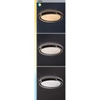Plafoniera Rabalux JINDRI metal, plastic, negru, aur, alb, LED, 48W, 3000-6500K, 3000Lm - 71292