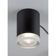 Plafoniera Rabalux LOOPLAB metal, acril, negru, transparent, G9 - 71295