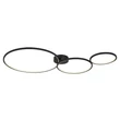 Plafoniera Rabalux FORMAND metal, plastic, negru, alb, LED, 38W, 1100lm, 3000K - 71297