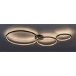 Plafoniera Rabalux FORMAND metal, plastic, negru, alb, LED, 38W, 1100lm, 3000K - 71297