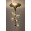 Plafoniera Rabalux ASLOV metal, sticla, auriu, transparent, G9 - 71298