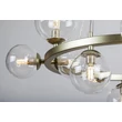 Pendul Rabalux ASLOV metal, sticla, auriu, transparent, G9 - 71300