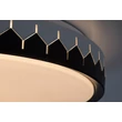 Plafoniera Rabalux MALIN metal, plastic, negru, alb, LED, 24W, 3000-6500K, 1500Lm - 71303