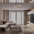 Plafoniera Rabalux TANELI2 metal, acril, negru, alb, LED, 70W, 6250lm, 3000K-4000K-6000K - 71313