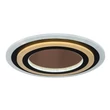 Plafoniera Rabalux TANELI2 metal, acril, auriu, alb, LED, 56W, 4950lm, 3000K-4000K-6000K - 71314
