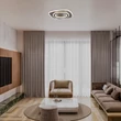 Plafoniera Rabalux TANELI2 metal, acril, auriu, alb, LED, 60W, 4950lm, 3000K-4000K-6000K - 71317
