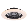 Plafoniera cu ventilator Rabalux DALFON2 metal, plastic, negru, alb, LED, 48W, 1900lm, 3000K-6500K - 71329