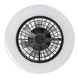 Plafoniera cu ventilator Rabalux DALFON2 metal, plastic, negru, alb, LED, 48W, 1900lm, 3000K-6500K - 71329