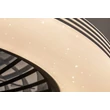 Plafoniera cu ventilator Rabalux DALFON2 metal, plastic, negru, alb, LED, 48W, 3100lm, 3000K-6500K - 71330