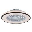 Plafoniera cu ventilator Rabalux DALFON2 metal, plastic, negru, alb, LED, 48W, 2800lm, 3000K-6500K - 71331