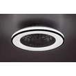 Plafoniera cu ventilator Rabalux DALFON2 metal, plastic, negru, alb, LED, 48W, 2800lm, 3000K-6500K - 71331