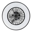 Plafoniera cu ventilator Rabalux DALFON2 metal, plastic, negru, alb, LED, 72W, 2100lm, 3000K-6500K - 71334