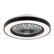 Plafoniera cu ventilator Rabalux DALFON2 plastic, negru, alb, LED, 40W, 2200lm, 3000K-4000K-6000K - 71336