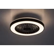 Plafoniera cu ventilator Rabalux DALFON2 plastic, negru, alb, LED, 40W, 2200lm, 3000K-4000K-6000K - 71336