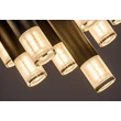 Plafoniera Rabalux RAMIRA metal, acril, negru, transparent, G9 - 71354