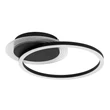 Plafoniera Rabalux KERSTIN metal, acril, negru, alb, LED, 24W, 3000K, 1800Lm - 71368