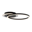 Plafoniera Rabalux KERSTIN metal, acril, negru, alb, LED, 24W, 3000K, 1800Lm - 71368