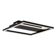 Plafoniera Rabalux DONYA metal, acril, negru, alb, LED, 24W, 4000K, 1600Lm - 71373