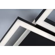 Plafoniera Rabalux DONYA metal, acril, negru, alb, LED, 24W, 4000K, 1500Lm - 71374