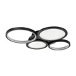 Plafoniera Rabalux ARANIS metal, acril, negru, alb, LED, 40W, 3000-6500K, 2300Lm - 71378
