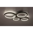 Plafoniera Rabalux ARANIS metal, acril, negru, alb, LED, 40W, 3000-6500K, 2300Lm - 71378