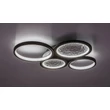 Plafoniera Rabalux ARANIS metal, acril, negru, alb, LED, 40W, 3000-6500K, 2300Lm - 71378