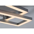 Plafoniera Rabalux ELLINOR metal, plastic, crom, alb, LED, 24W, 3000K, 2300Lm - 71380