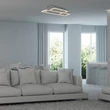 Plafoniera Rabalux ELLINOR metal, plastic, crom, alb, LED, 24W, 3000K, 2300Lm - 71380
