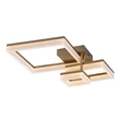 Plafoniera Rabalux AMILIA metal, plastic, aur, alb, LED, 22W, 3000-4000-6500K, 2380Lm - 71384