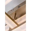 Plafoniera Rabalux AMILIA metal, plastic, aur, alb, LED, 22W, 3000-4000-6500K, 2380Lm - 71384