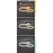 Plafoniera Rabalux AMILIA metal, plastic, crom, alb, LED, 24W, 3000-4000-6500K, 2650Lm - 71387