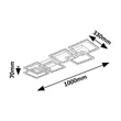 Plafoniera Rabalux FATMA metal, plastic, negru, alb, LED, 40W, 3000-6500K, 3500Lm - 71390