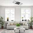 Plafoniera Rabalux KITLEE metal, plastic, negru, aur, alb, LED, 40W, 3000-6500K, 3600Lm - 71391