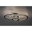 Plafoniera Rabalux MAZIAR metal, plastic, negru, alb, LED, 40W, 3000-6500K, 3700Lm - 71392