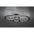 Plafoniera Rabalux MAZIAR metal, plastic, negru, alb, LED, 40W, 3000-6500K, 3700Lm - 71392